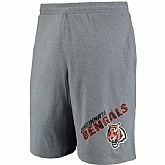 Cincinnati Bengals Concepts Sport Tactic Lounge Shorts Heathered Gray,baseball caps,new era cap wholesale,wholesale hats